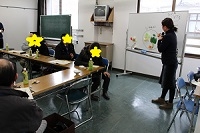 栄養指導の様子